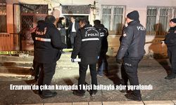 Erzurum'da çıkan kavgada 1 kişi baltayla ağır yaralandı