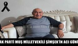 Muş Milletvekili Şimşek’in acı günü