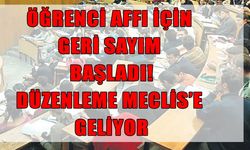 Eğitimde yeni sayfa: Öğrenci affı Meclis gündeminde