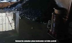 Batman’da sobadan çıkan kıvılcımlar evi küle çevirdi