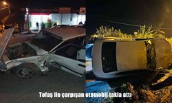 Hatay’da Tofaş ile otomobil çarpıştı: 2 yaralı