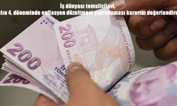 İş dünyası temsilcileri, yılın 4. döneminde enflasyon düzeltmesi yapılmaması kararını değerlendirdi