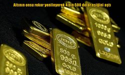 Altının onsu 4 bin 500 doları aştı: Fiyatlar yılın 52’nci rekorunu kırdı