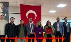 Kariyer planlama ve gelecek tasarımı konferansı gençlerle buluştu