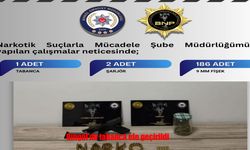 Bingöl’de tabanca ele geçirildi