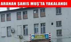 Muş’ta 4 yıl hapis cezasıyla aranan firari yakalandı