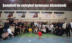 Şemdinli'de voleybol turnuvası düzenlendi