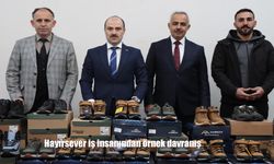 Hayırsever iş insanından örnek davranış