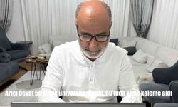 Arıcı Cevat 50’sinde üniversite okudu, 60’ında kitap kaleme aldı