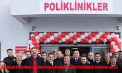 Erzincan Ceza İnfaz Kurumu kampüsünde Sağlık Polikliniği hizmete açıldı