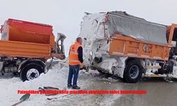Palandöken geçidinde karla mücadele ekiplerinin nefes kesen mesaisi