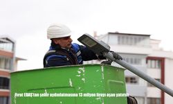 Fırat EDAŞ'tan şehir aydınlatmasına 13 milyon lirayı aşan yatırım