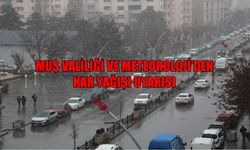 Muş Valiliği'nden yoğun ve kuvvetli kar yağışı uyarısı!
