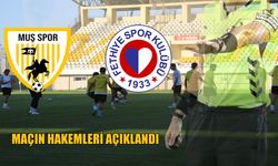 Muşspor-Fethiyespor karşılaşmasının hakemleri açıklandı