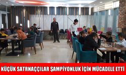 Muş’ta genç satranççılar final için mücadele etti