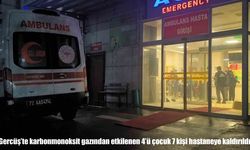 Gercüş’te karbonmonoksit zehirlenmesi: 4’ü çocuk 7 kişi hastaneye kaldırıldı