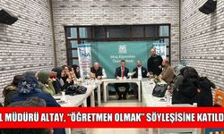 Öğretmen ve öğrenciler MAUN'da "Öğretmen Olmak" söyleşisinde buluştu