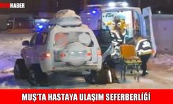 Korkut’ta kardan yolu kapanan mezradaki hasta için ulaşım seferberliği