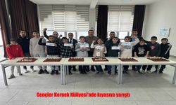 Gençler Kernek Kültür Külliyesi’nde Kıyasıya Yarıştı