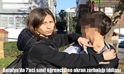 Antalya’da akran zorbalığı iddiası: 7. sınıf öğrencisi yaralandı