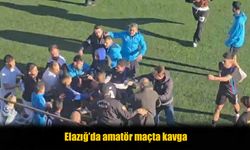 Elazığ'da amatör maçta kavga