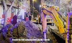 İSKİ çalışmasında göçük: 1 yaralı
