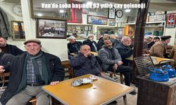 Van'da soba başında 83 yıllık çay geleneği