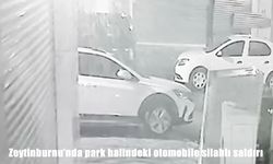 Zeytinburnu’nda park halindeki otomobile silahlı saldırı