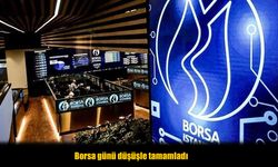 Borsa günü düşüşle tamamladı