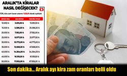 Kiracılar ve Ev Sahipleri İçin Kritik Açıklama: Aralık Kira Artış Oranı Belirlendi