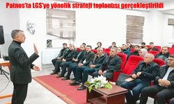 Patnos'ta LGS'ye yönelik strateji toplantısı gerçekleştirildi