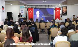 Acil tıp öğrenci kongresi Erzurum’da başladı