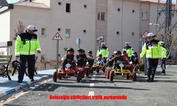 Geleceğin Sürücüleri Trafik Parkurunda Uygulamalı Eğitimle Buluştu