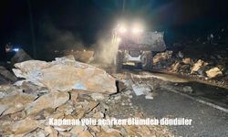 Şırnak’ta kapanan yolda faciadan dönüldü: Kaymakam Taşkıran ve beraberindekiler son anda kurtuldu