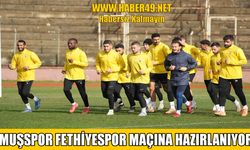 Muşspor, ilk yarı sona ermeden taraftarına galibiyet hedefliyor
