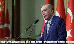 Cumhurbaşkanı Erdoğan: Türkiye Yüzyılı yürüyüşümüze eşlik eden Avrupa Türk toplumunu kimseye ezdirmeyiz