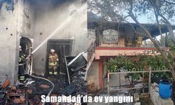Hatay’da müstakil evde yangın