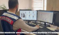 8 ilde siber dolandırıcılık operasyonu: 78 şüpheliden 54'ü tutuklandı