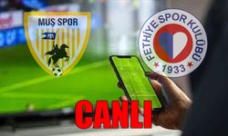 Muşspor-Fethiyespor maçı CANLI