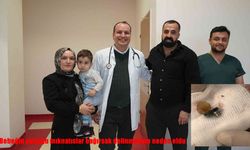 1,5 yaşındaki bebeğin yuttuğu mıknatıslar bağırsağını deldi