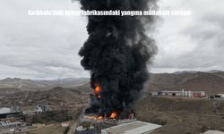 Kırıkkale’deki kimya fabrikasındaki yangın: Müdahale sürüyor