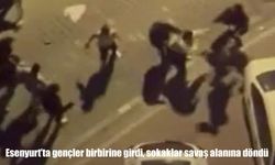 Esenyurt’ta sokak kavgası: Gençler tekme tokat birbirine girdi