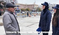 Erzincan’da "Çevremizi Temiz Tutalım" kampanyası