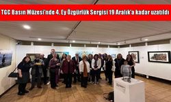 TGC Basın Müzesi'ndeki 4. Ey Özgürlük Sergisi'nin süresi uzatıldı