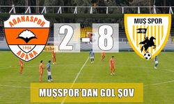 Muşspor deplasmanda gol şov yaptı: 8-2