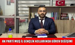 AK Parti Muş İl Gençlik Kolları Başkanı Şen oldu