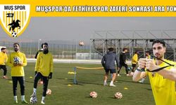 Muşspor, Fethiyespor zaferinin ardından tam gaz Adana maçına hazırlanıyor