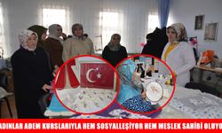 Muş’ta kadınlar devlet desteğiyle meslek öğreniyor