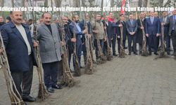 Adilcevaz’da 12 Bin Aşılı Ceviz Fidanı Dağıtıldı: Çiftçiler Yoğun Katılım Gösterdi