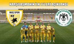 Muş'ta kupa heyecanı başlıyor: İlk 11’ler açıklandı